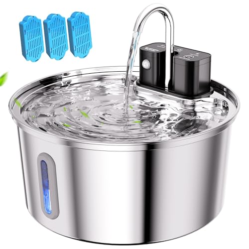 Cat Water Fountain Stainless Steel