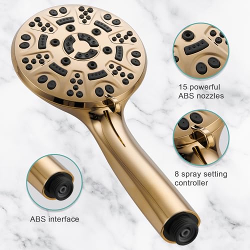 8 Setting Handheld Shower Head