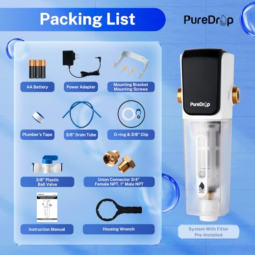 PDR ARB100WSP Spin Down Sediment Water Filter
