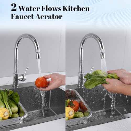 Dual function Solid Faucet Aerator