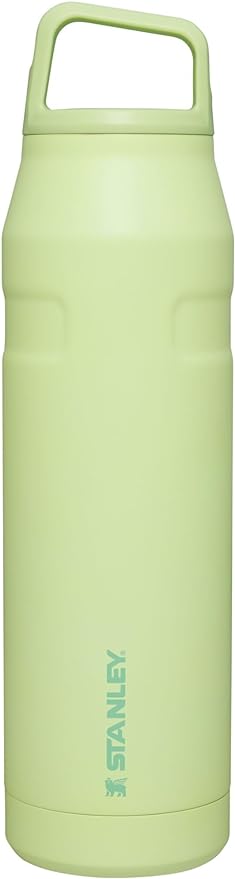 Stanley IceFlow Cap and Carry Water Bottle | Wide Mouth Twist Lid | Lightweight & Leakproof for Travel & Sports | Insulated Stainless Steel | BPA-Free