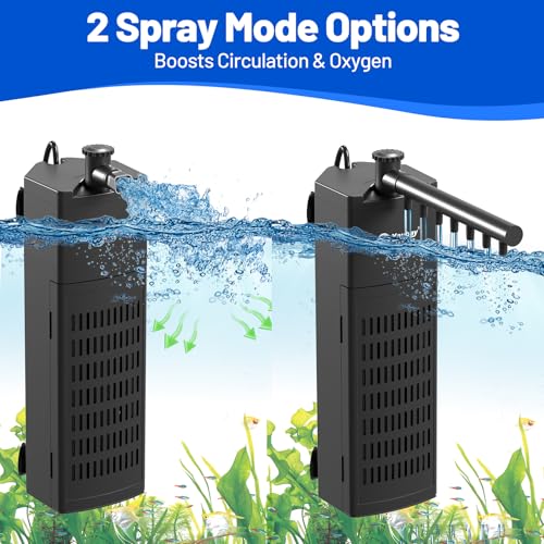 Aquarium Filter for Up to 20 Gallons