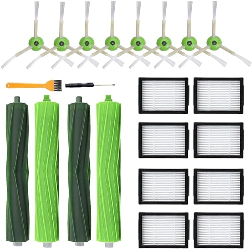 Replacement Parts for iRobot Roomba i7 i7+ i3 i3+ i4 i4+ i6 i6+ i8 i8+ E5 E6 E7 &J7 J7+ Vacuum Cleaner (22 Count)