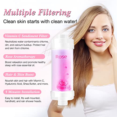 Vitamin C Shower Filter for Hard Water