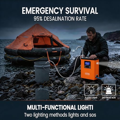 Portable Electric RO Water Filter System with UV Light