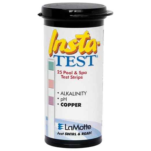 Lamotte Insta-Test Copper, pH, and Alkalinity Test Strips, 3001-G
