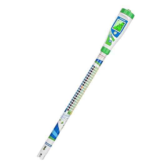 Digital Conductivity Tester (EC, ppm 500, ppm700, CF) PPM and EC Meter Truncheon Nutrient Meter with Light Indicator for Hydroponics Gardening, Hydroponics Growing Tent and Reservoir