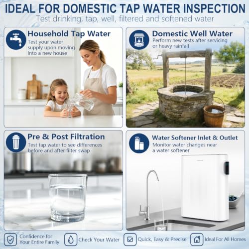 23 in 1 Water Test Kit for Drinking Water 158 Strips (158 Count)