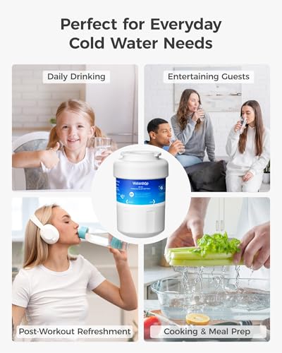 WD F13 Refrigerator Water Filter Replacement for GE® MWF® (3 Count)