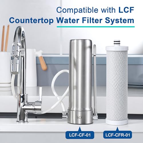 Upgraded] LCF Countertop Replacement Filter (2 Count)