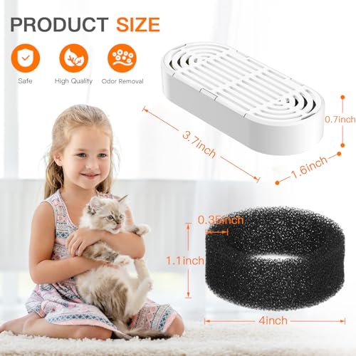 Cat Water Fountain Filters for 108