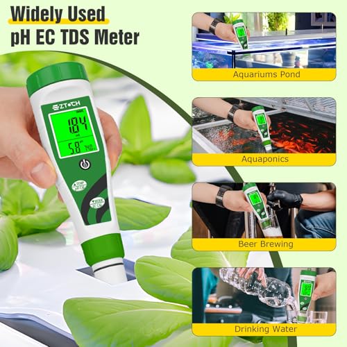 Hydroponic pH EC Meter
