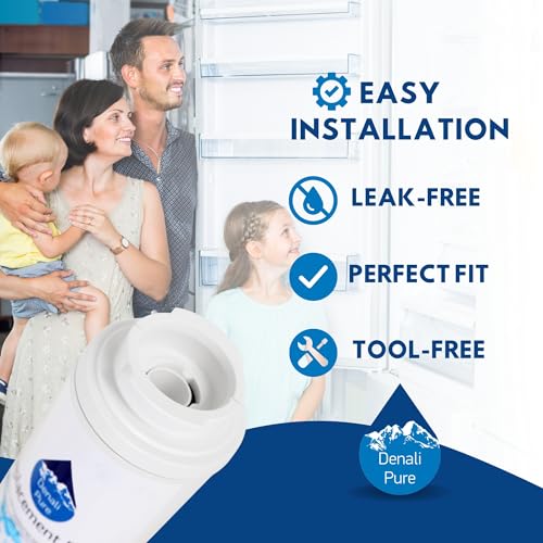 2 Pack Replacement for JFC2089HES Refrigerator Water Filter (2 Count)