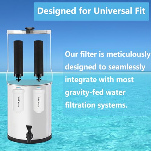 Water Filter Replacement for Berkey® and K5366 Fluoride Filters (4 Count)