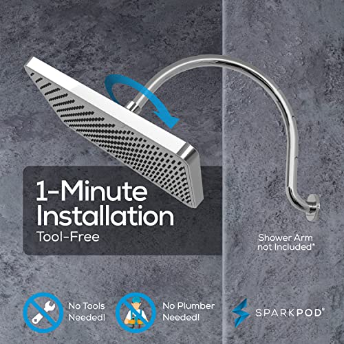 12 Inch Rectangle Rain Shower Head