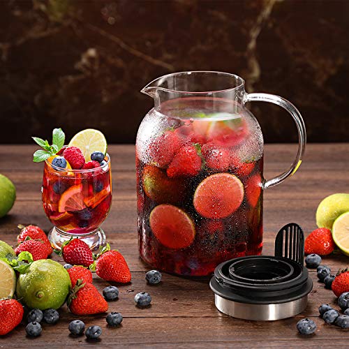 Glass Water Pitcher