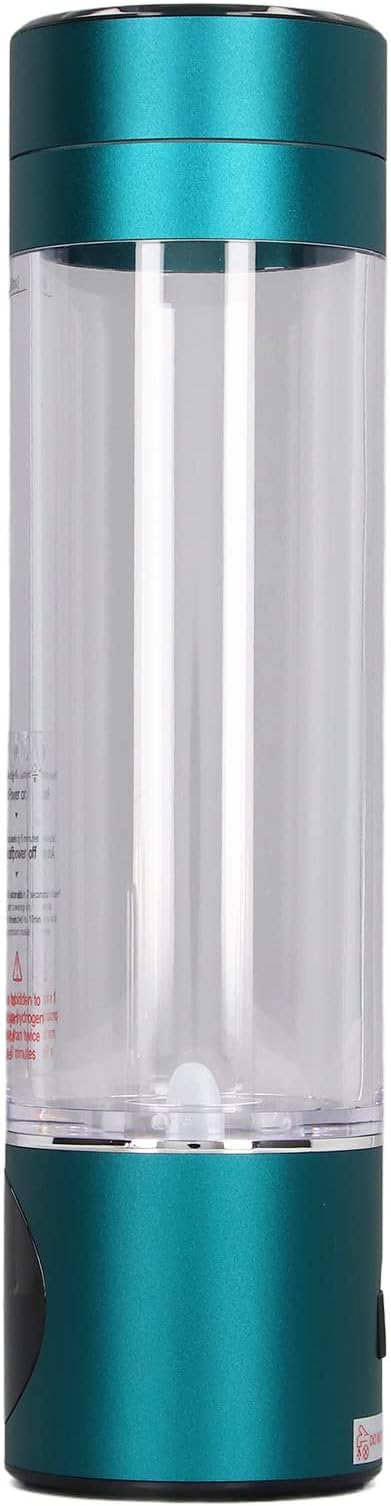 Pilipane Hydrogen Water Bottle, Water Lonizer, Portable Hydrogen Erich Water Bottle Generator, USB Rechargeable Hydrogen Generator, New Technology Ionize Glass Water, Alka line Water Ma