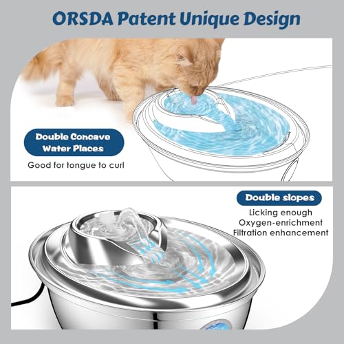 Cat Water Fountain Stainless Steel
