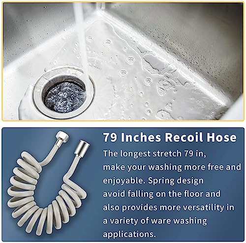 Kitchen Sink Sprayer Hose Attachment for Faucet (7 Count)