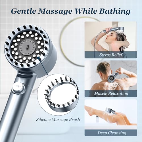 Filtered Shower Head with Handheld