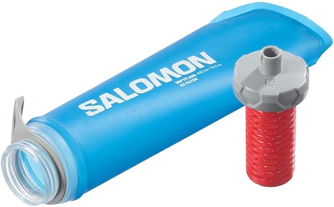 Salomon SOFT FLASK XA FILTER Running Hydration Accessories 490ml, Clear Blue, NS