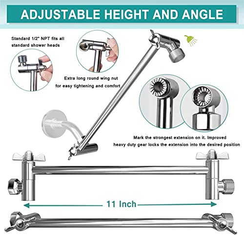 10 Inch Shower Head Combo