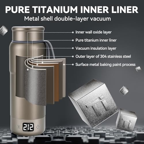 Pure Titanium Travel Kettle