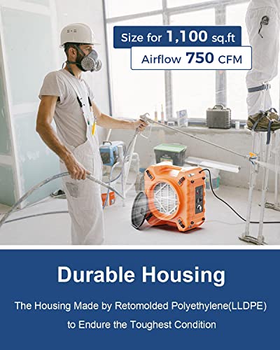 HEPA Air Scrubber with UV