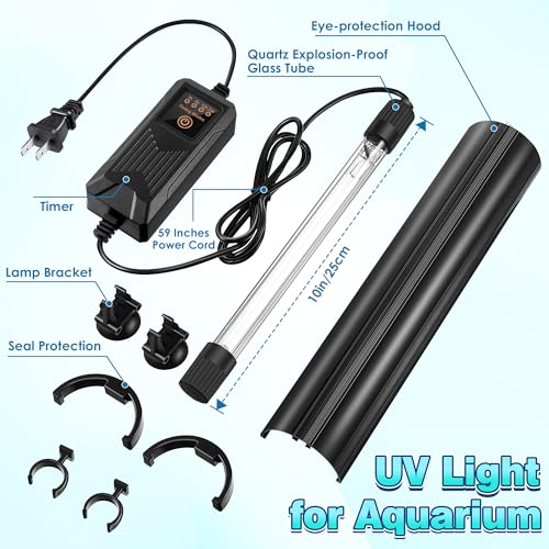 11W Aquarium UV Light for Fish Tank