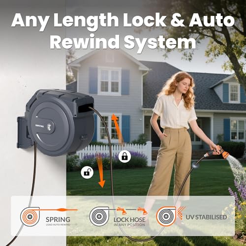 Retractable Hose Garden Reel 1