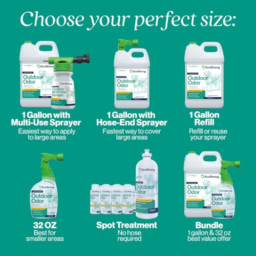 Outdoor Odor Eliminator Outside Dog Urine Enzyme Cleaner Powerful Pet