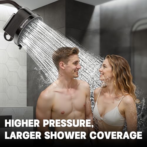High Flow Filtered Shower Head