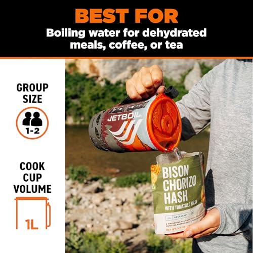 Flash 1.0L Portable Fast Boil Stove for Camping and Backpacking with 1