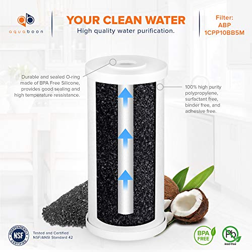 5 Micron 10 x 4.5 Whole House Water Filter Replacement Cartridge
