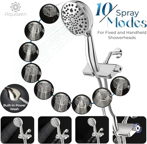 Filtered Shower Head with 8