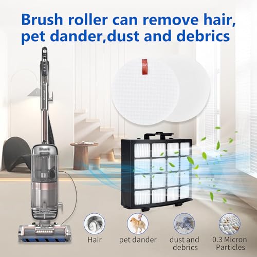 Soft Brushroll Filters Replacement Parts Acessories for Shark Vertex DuoClean PowerFin Upright Vacuum AZ2002 AZ2000 AZ2000W Accessories