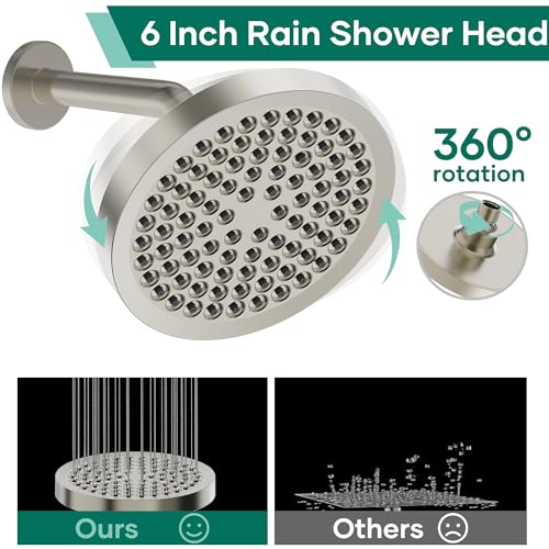 Shower Head with Handheld Spray Combo