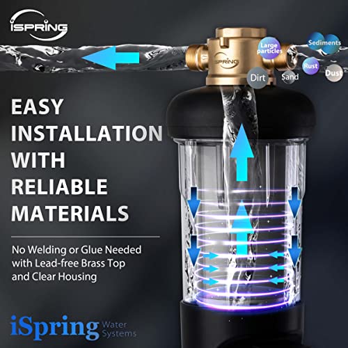 WSP500ARJ NSF Certified Jumbo Spin Down Sediment Filter
