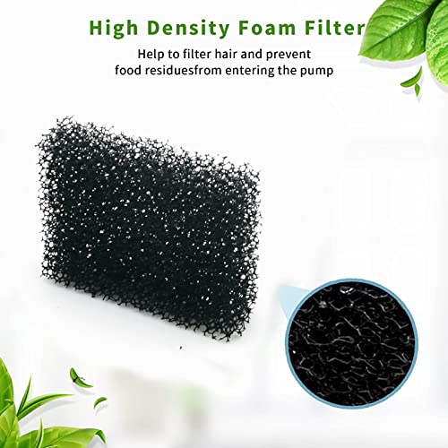 12 Pack Cat Water Fountain Sponge Filters