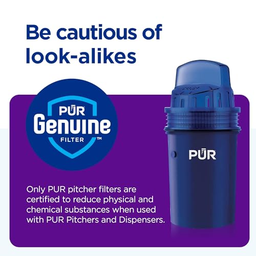 Water Pitcher & Dispenser Filter Replacement 2 (2 Count)