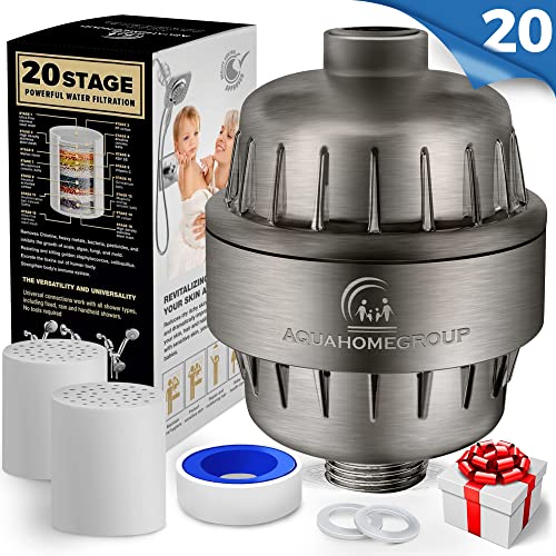 20 Stage Shower Filter with Vitamin C and E