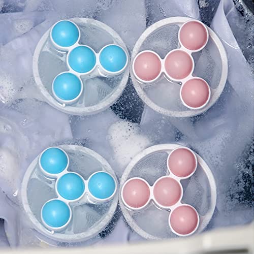 Hair Filter Bag Lint Catcher for Washing Machine Pet Hair Catcher 4 Pack (4 Count)