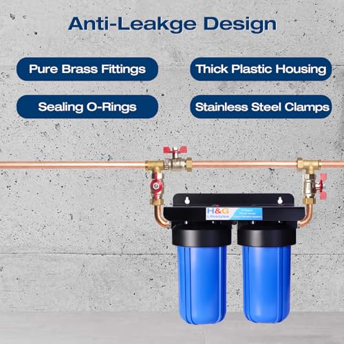 Whole House Water Filter and Softener Filtration System