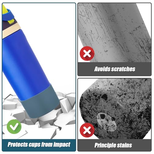 2PCS Protective Boot Compatible with Owala Kids Water Bottle 16 oz &14 oz