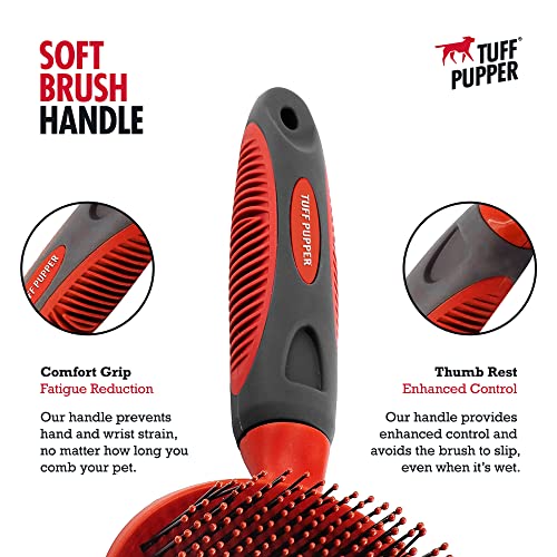 Round Bristle Soft Brush for Dogs and Cats