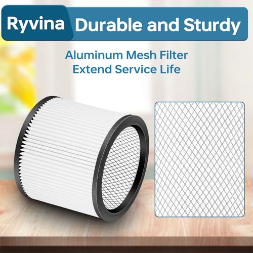 90304 Vacuum Filter Replacement Parts for Shop Vac 90304 90350 90333 (2 Count)
