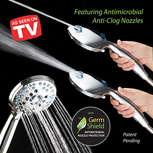 AquaCare 50 mode High Pressure 7 inch Shower Head Combo w