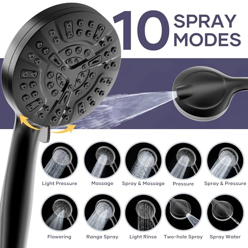 Shower Head with Handheld Spray Combo