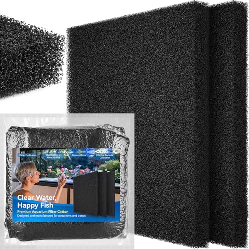 Aquarium Bio Filter Sponge Pad (2 Count)