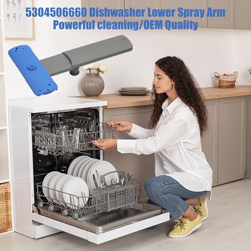 5304506660 Dishwashers Lower Wash Arm with 154294101 (3 Count)